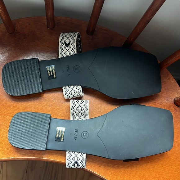 NWOT Vivaia Square-Toe Slide Sandal (Maya) Size 43 - Picture 8 of 10